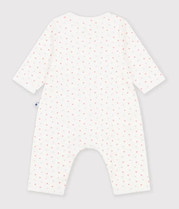 Petit Bateau/プチバトー ハートプリントボディジャマ