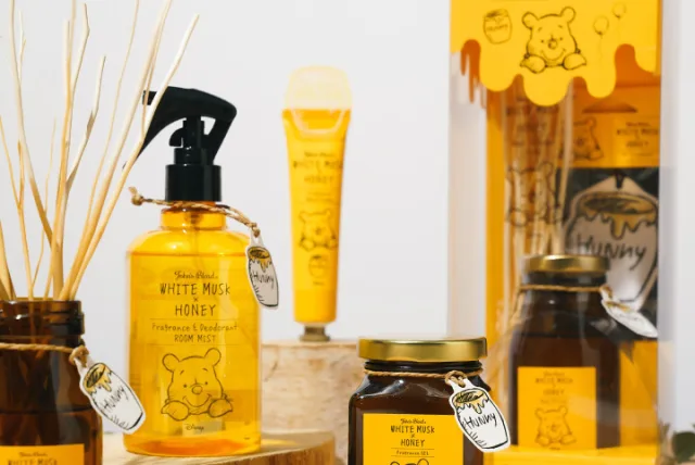 ホットな夏にプーさんから香りのプレゼント   John’s Blend／ジョンズブレンド くまのプーさん「WHITE MUSK × HONEY」