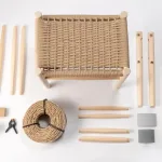 吉野ヒノキの 椅子製作キット