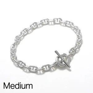 SYMPATHY OF SOUL／シンパシーオブソウル Medium Horseshoe Toggle Bracelet - Anchor