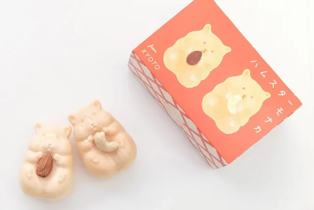 可愛さブッチギリ！ 手作りするハムスターのもなか 青木光悦堂「ハムスターモナカ」