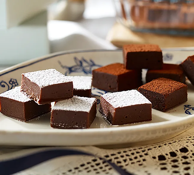 本命用|簡単バレンタインチョコ③ブランデーが香る大人の生チョコレート