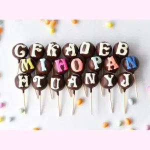 mihopan popcake／ミホパンポップケーキ アルファベット