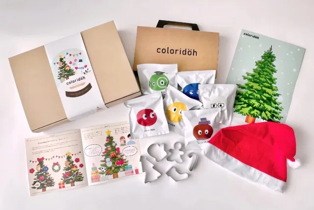 親子で楽しむクリスマスクッキー作り coloridoh/コロリドー「クリスマスキット」