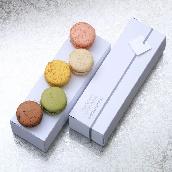 素材を味わう淡色マカロン