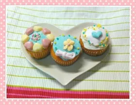 子供用|簡単バレンタインチョコ⑧粘土みたいに作れるカップケーキ