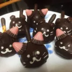 子供用|簡単バレンタインチョコ④お子さんと楽しんで作れるねこチョコ