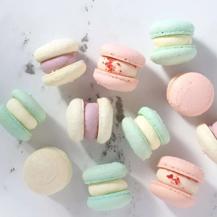 お家カフェに!ふとっちょマカロン