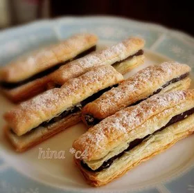 本命用|簡単バレンタインチョコ②さくさくの食感がたまらない生チョコパイ