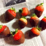 子供用|簡単バレンタインチョコ①これ以上簡単レシピはない?いちごのディップ