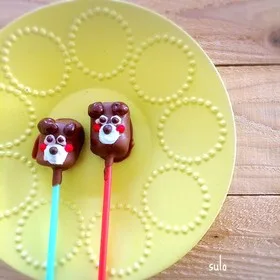 チョコレート☆バレンタイン簡単なクマさん
