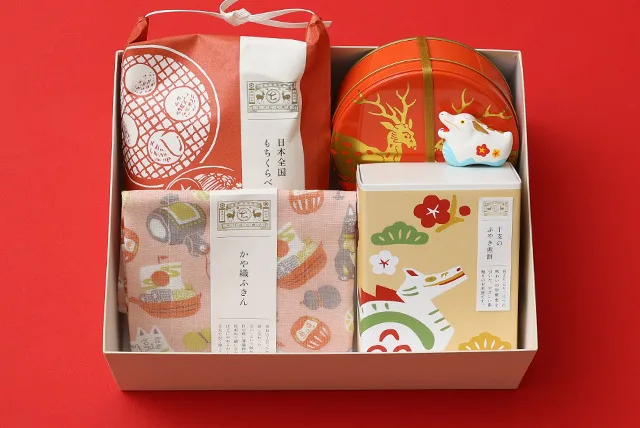 新春のよろこび溢れるギフトBOX 中川政七商店「めでた箱」