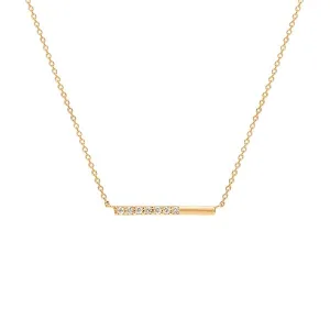4℃／ヨンドシー K18 4℃アクアゴールド ネックレス