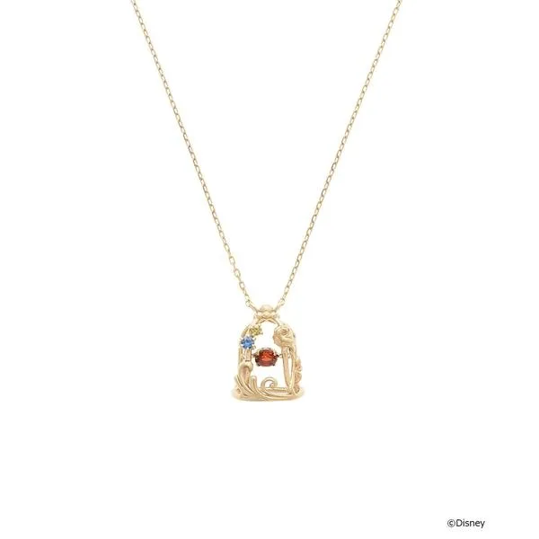 かわいいを散りばめたベルのネックレス