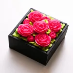 写真映え必至!「ミニボックスフラワーケーキ」