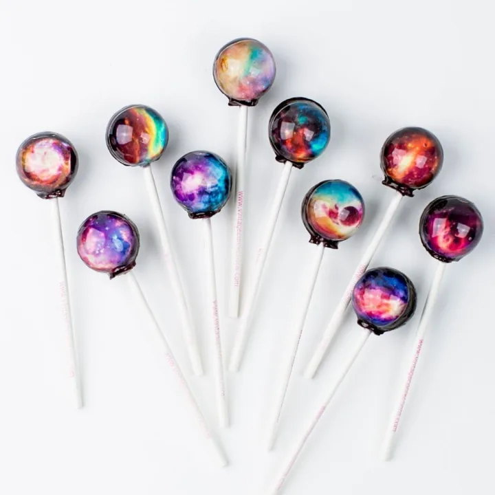 小さな宇宙があるような「Galaxy Lollipops」