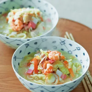 こじま製麺 9種類の具付き長崎ちゃんぽん 4袋