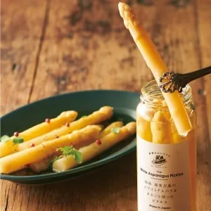 野菜をMOTTO 福島会津産のホワイトアスパラをまるごと使ったピクルス