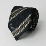 <NICKY(ニッキー)>7.0cm ガーゼ ストライプ ネクタイ