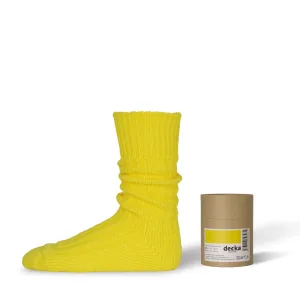 decka quality socks／デカ クォリティソックス Cased Heavyweight Plain Socks -4th Collections-