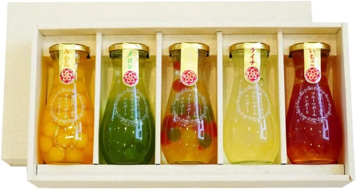 宝石箱のような「フルーツゼリーボールコンポート」