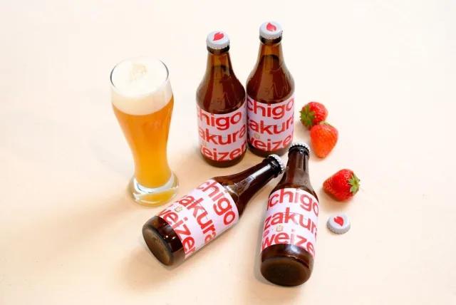 春を実感！いちご味のクラフトビール    Schmatz／シュマッツ『ichigo zakura weizen』（いちご 桜 ヴァイツェン）