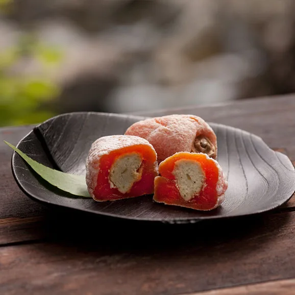 二つの美味しさ「栗柿」