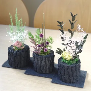+炭STYLE 増田屋  炭花壇 プリザーブドS