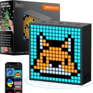 DIVOOM／ディブーム Bluetoothスピーカー TimeBox EVO
