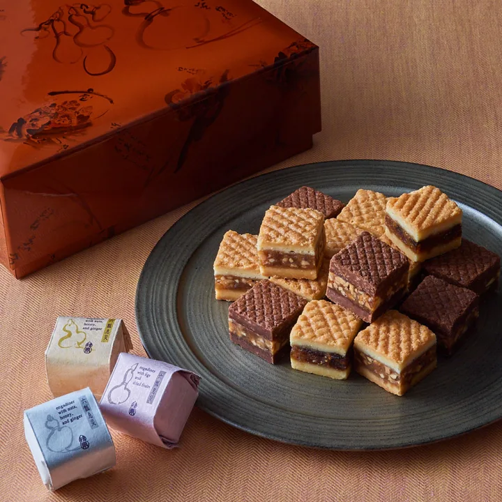 生姜の香りが効いた健康と長寿を願うお菓子