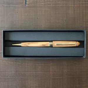 woodmax／ウッドマックス 名入れ オリーブの木のボールペン