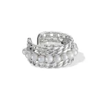 SV925 イヤーカフ CHAIN PEARL EAR CUFF