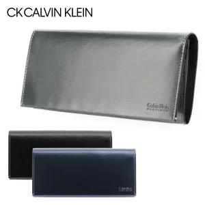 CALVIN KLEIN／カルバンクライン 長財布 メンズ ヘアライン 823634