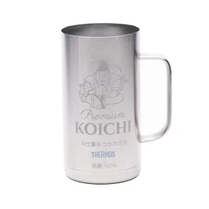 THERMOS／サーモス エビス風 似顔絵付き真空断熱ジョッキ