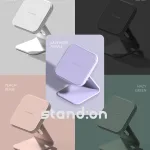 STAND:ON 2WAYミニワイヤレス充電器