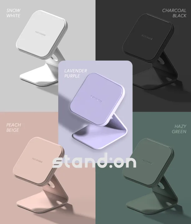 充電もできるものが便利!「2WAY ミニワイヤレス充電器」