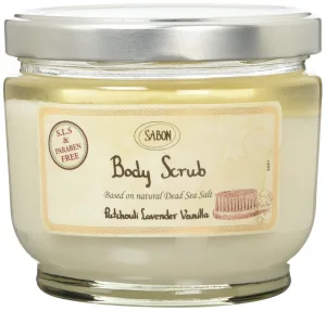 SABON／サボン ボディスクラブ パチュリラベンダーバニラ 600g
