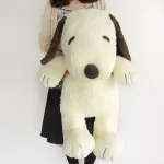 スヌーピー ぬいぐるみ 2L モカ