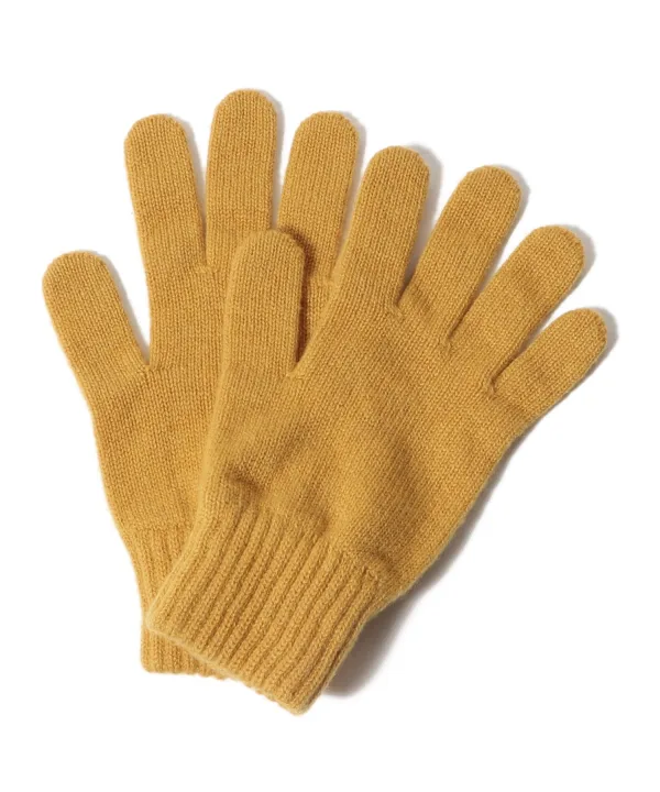 指先まで暖かいカシミア素材