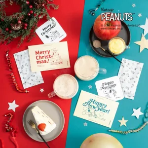 INIC coffee／イニックコーヒー スヌーピー コーヒーfor greetings ショートケーキラテ