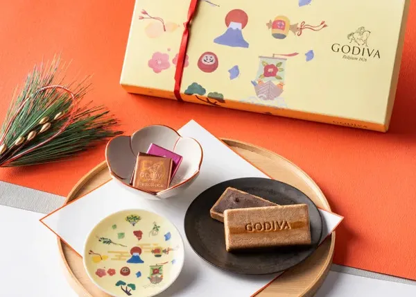 年越しはゴディバの和菓子を楽しもう！ GODIVA／ゴディバ「2025 ゴディバ プレニューイヤーセット」