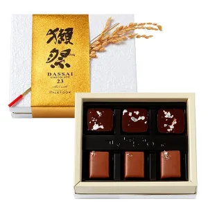 CHOCOLATIER PALET D'OR／ショコラティエ パレドオール 獺祭ショコラ 6個入