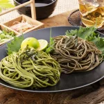 宇治抹茶・ほうじ茶そば
