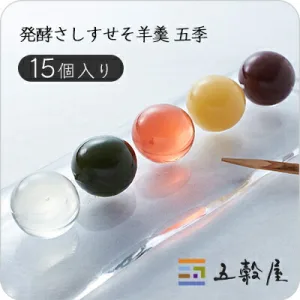 五穀屋 発酵さしすせそ羊羹 五季