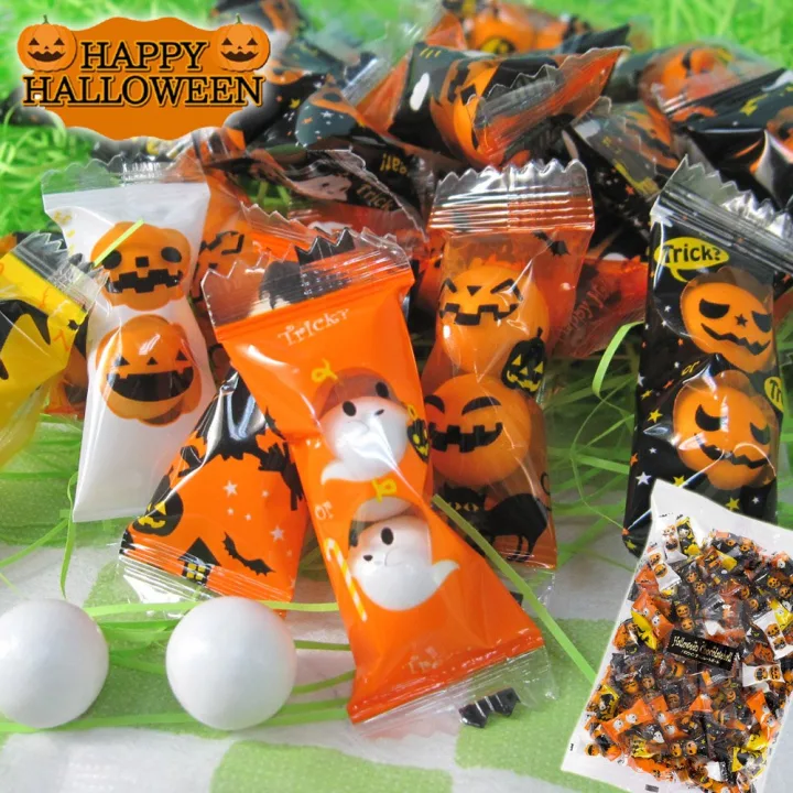 パッケージがかわいい♪ひと口サイズの「業務用 ハロウィン チョコレートボール」