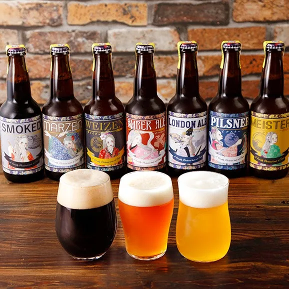 個性豊かな7種類のクラフトビール
