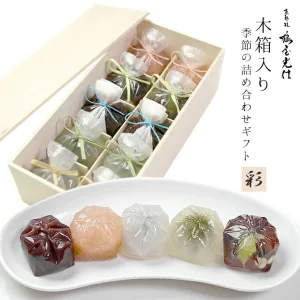鶴屋光信 木箱入り 詰め合わせギフト 彩