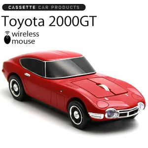 カセットカーマウス TOYOTA 2000GT RED