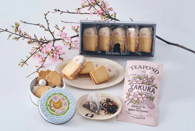 キュートな桜の焼き菓子が勢ぞろい！ Fairycake Fair／フェアリーケーキフェア「フェアリーケーキフェアのサクラフェア」