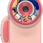 トイカメラ DIGITAL CAMERA & PROJECTOR ピンク プロジェクター内蔵キッズカメラ